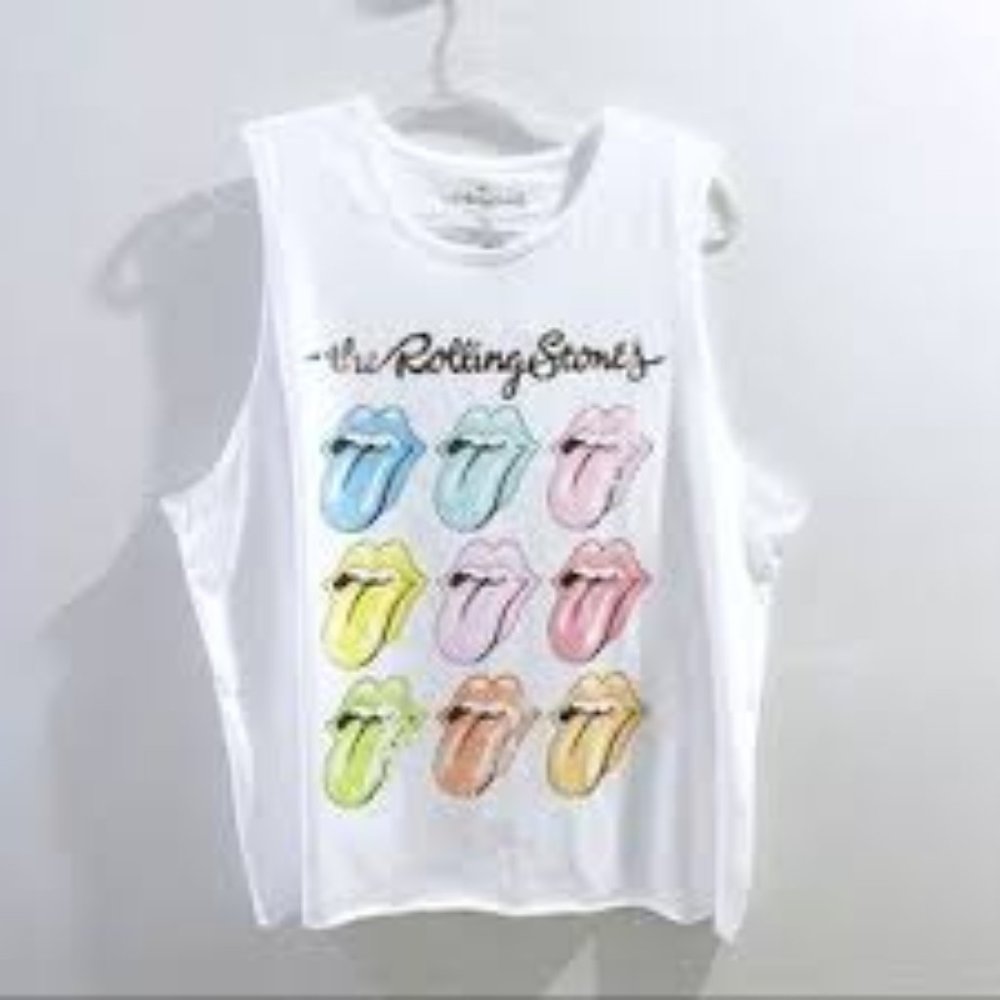 the rolling stones tank top